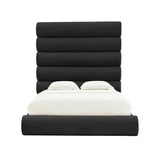 Aspen Upholstered Bed in black Colour With Box Storage