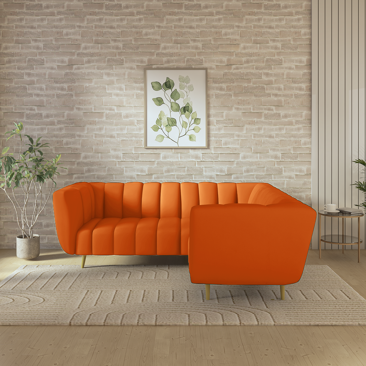 Mushy High Density Foam Sofa Set
