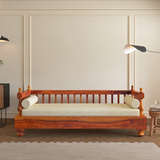 Homely Sheesham Wood Sofa