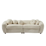 Garnitura 3 Seater Sofa in grey colour