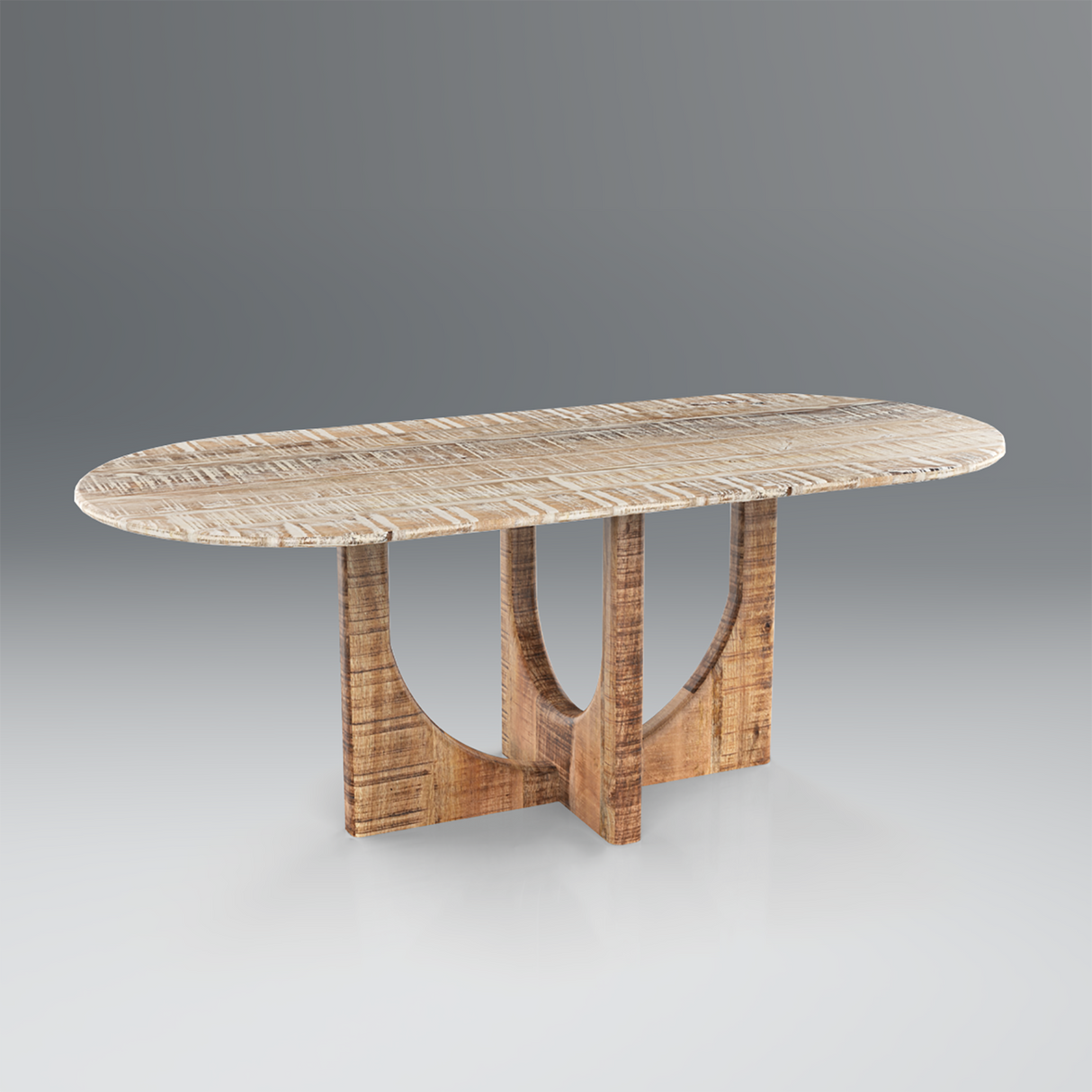 Careme Feast Dining Table 4 Seater in Mango Wood