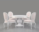 Ryvox Luxury Solid Wood Round Dining Table