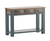 Snivvle Solid Wood 3 Drawer Console Table