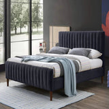 Sleigh King size Upholstered Bed Colour Without Box Storage