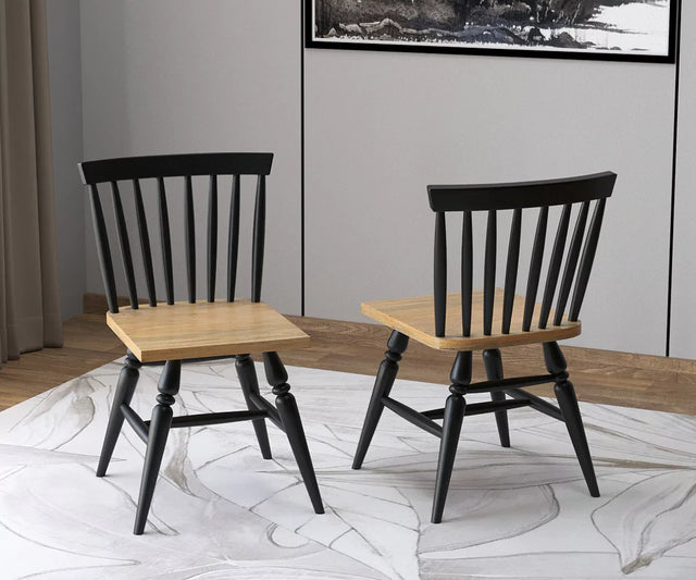 Trivex Wooden Dining Chairs Set of 2 - Interior