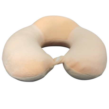 Wakeup India | U Shape Memory Foam Travel Pillow – Soft Neck Support Pillow | Compact & Comfortable for Flights & Long Travel