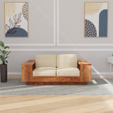 Serenerest Acacia Sofa In Light Reddish Honey