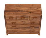 Zephyr Solid Wood Drawer Chest | 6 Drawer Chest