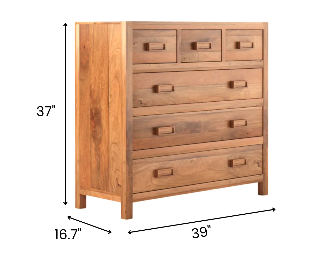 Zephyr Solid Wood Drawer Chest