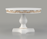 Zyvra Luxury Solid Wood Round Dining Set