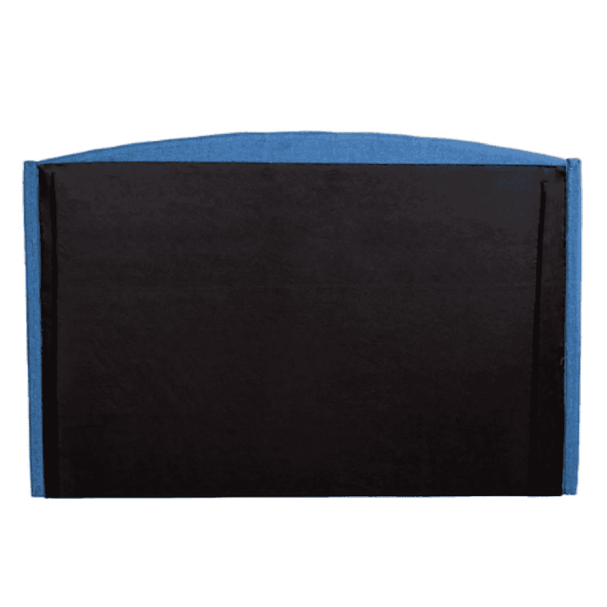 Logside Upholstered Bed in blue Colour With Box Storage