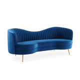 Canape 3 Seater Sofa in blue colour