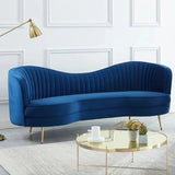 Canape 3 Seater Sofa in blue colour