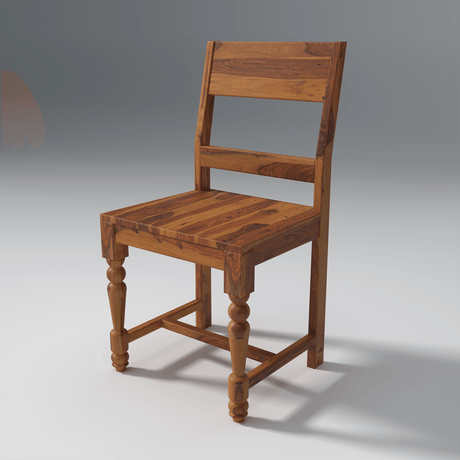 Keller Sheesham Wood Chair In Reddish Rosewood Finish