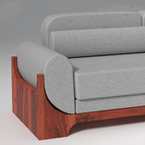 Easelounger Sheesham Wood Sofa