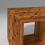 Kapi Sheesham Wood Coffee Table In Light Honey