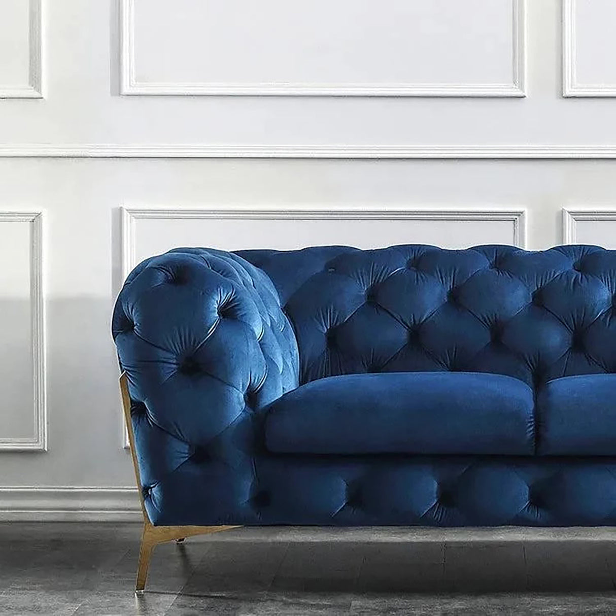 Vermont 3 Seater Sofa in Blue colour