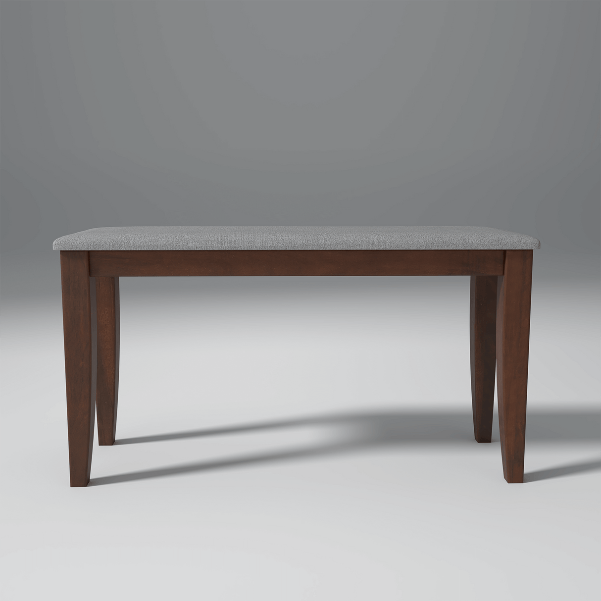 Redzepi Mango Wood Bench In Walnut Finish