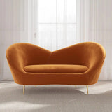 Contempo 3 Seater Sofa in Orange colour