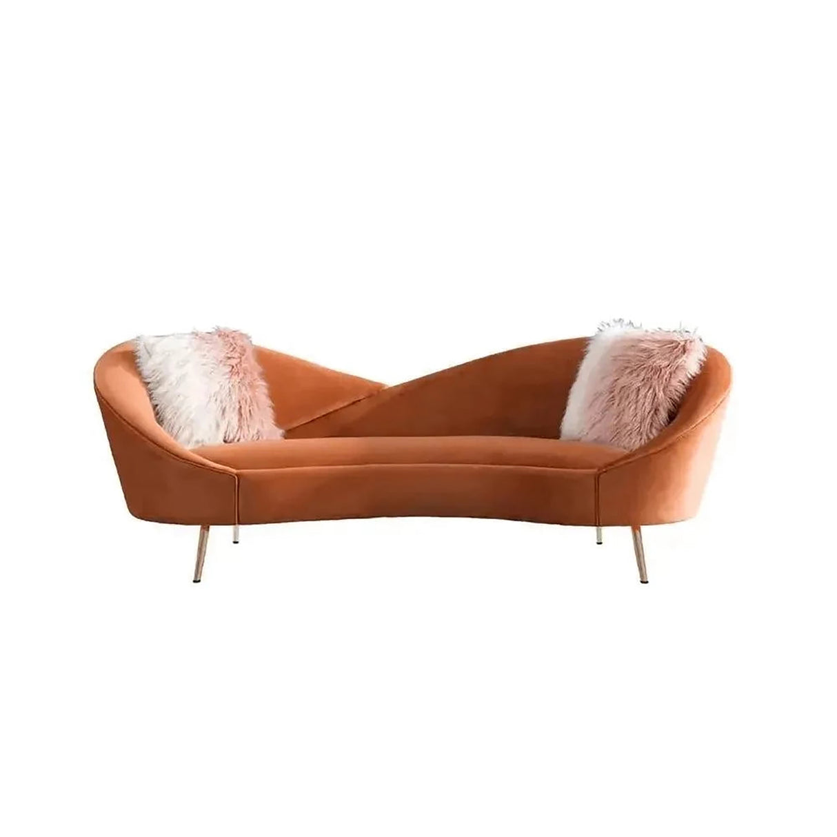 Contempo 3 Seater Sofa in Orange colour