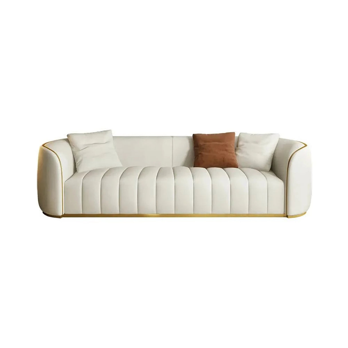 Ethereal 3 Seater Sofa in Beige colour