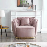 Velvive 3 Seater Sofa in Light pink colour