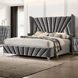 Oakhurst Upholstered Bed With Box Storage