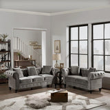 Swayla 3 Seater Sofa in Grey colour