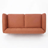 Silken 3 Seater Sofa in Orange colour