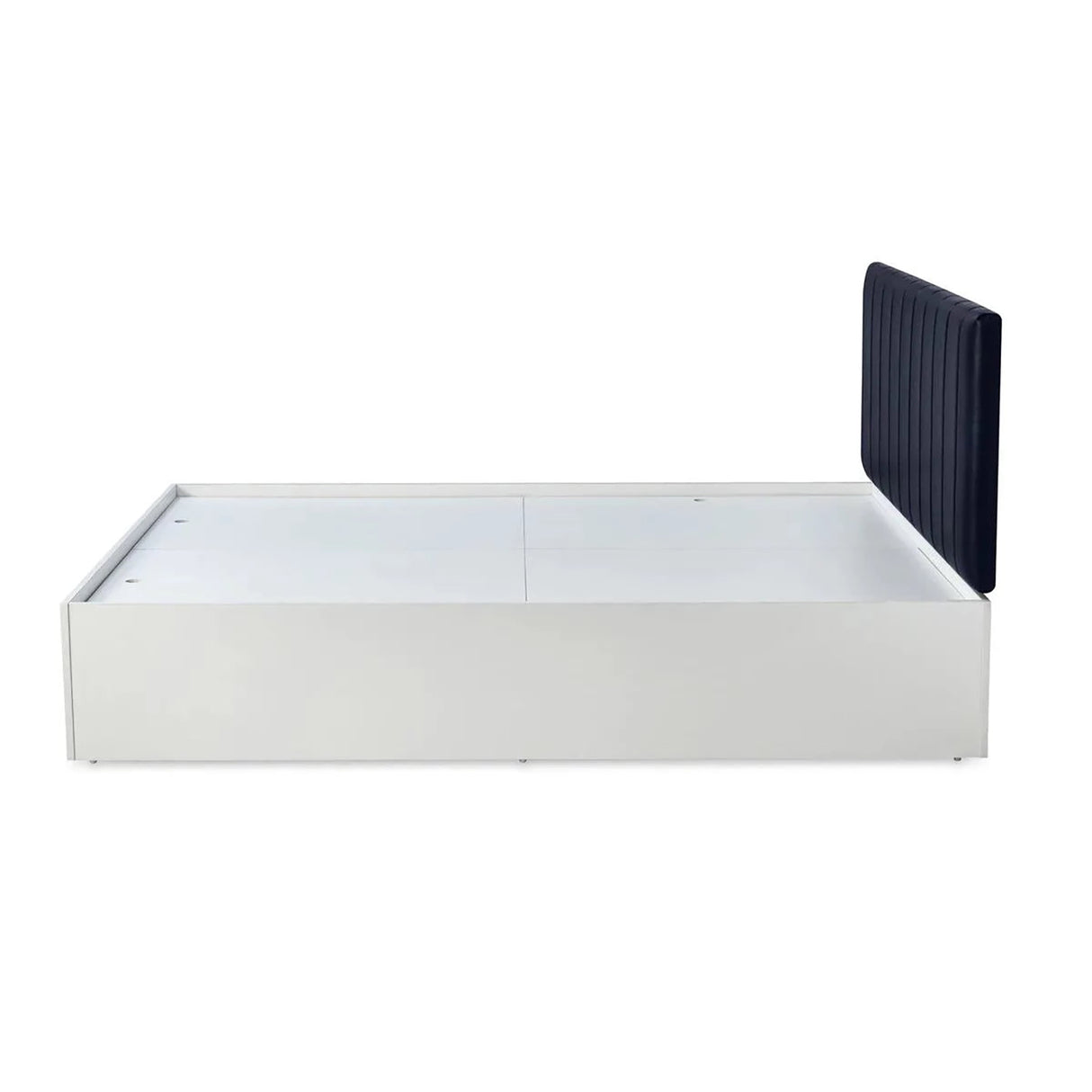 Solara Upholstered Bed in grey Colour With Box Storage