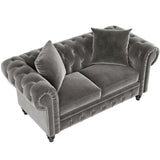 Swayla 3 Seater Sofa in Grey colour