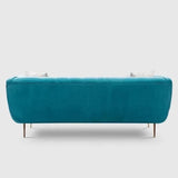 Futon 3 Seater Sofa in Blue colour