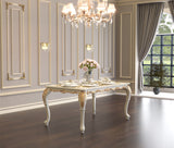 Exquisite Solid Wood Modern Luxury Dining Table