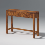 Alpha Sheesham Wood Console In Light Honey