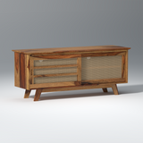 Sequoia Sheesham Wood TV Unit in Natural Honey Colour