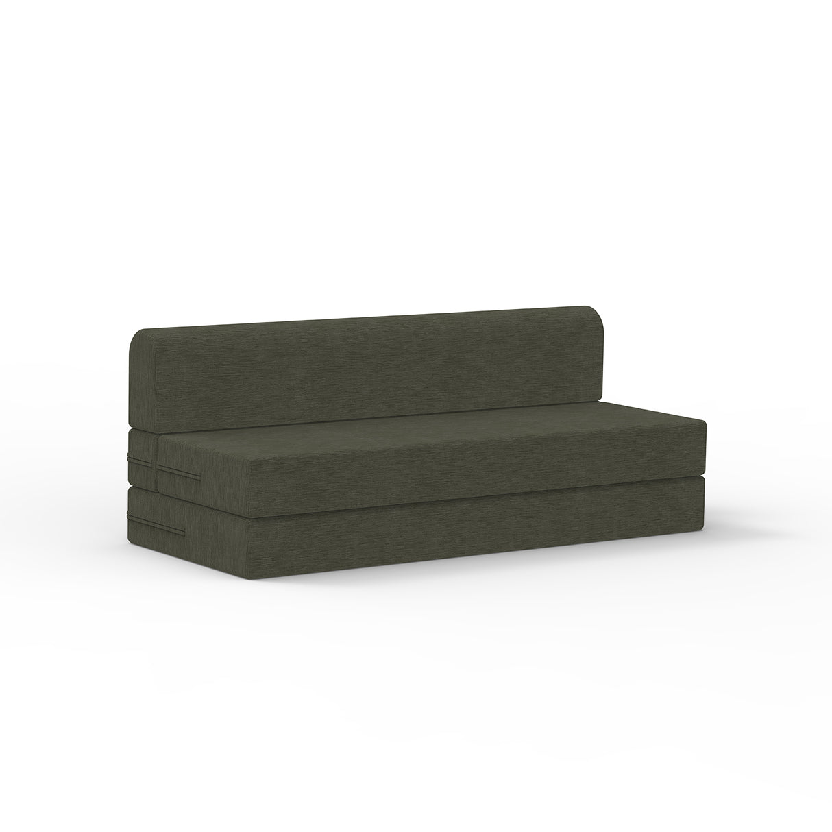 ComfortCraft Foam Sofa Cum Bed Without Box Storage