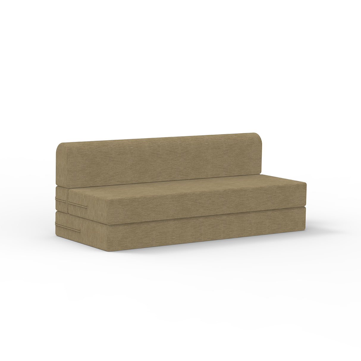 ComfortCraft Foam Sofa Cum Bed Without Box Storage