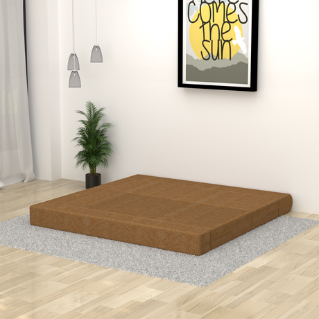 ComfortCraft Foam Sofa Cum Bed Without Box Storage