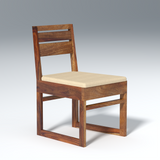 Crenn Sheesham Wood Dining Chair In Reddish Walnut Color