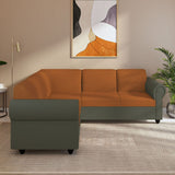 Snugy PU Foam And Gaze Spring Sofa Set