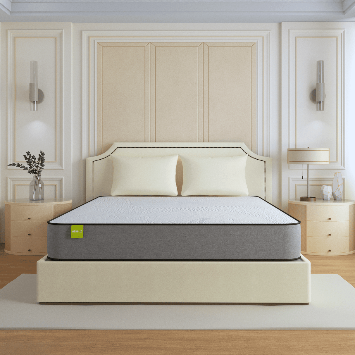 Wakeup India | Imperious Mattress | Spine Align Orthopedic Memory Foam | 15 Year Warranty | Medium Firm