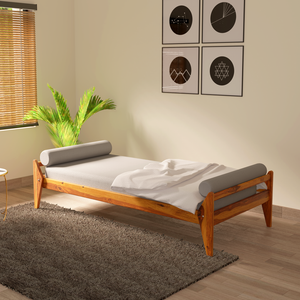 Somnia Sheesham Wood Foldable Day Bed 