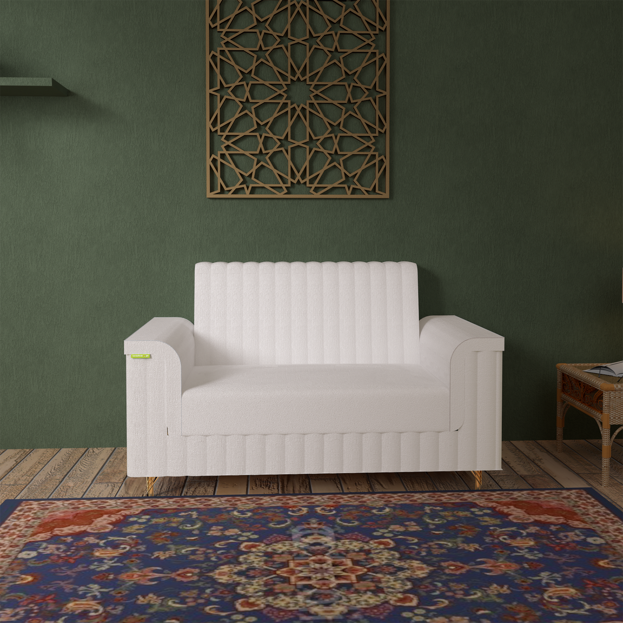 Vista Sofa in White Colour