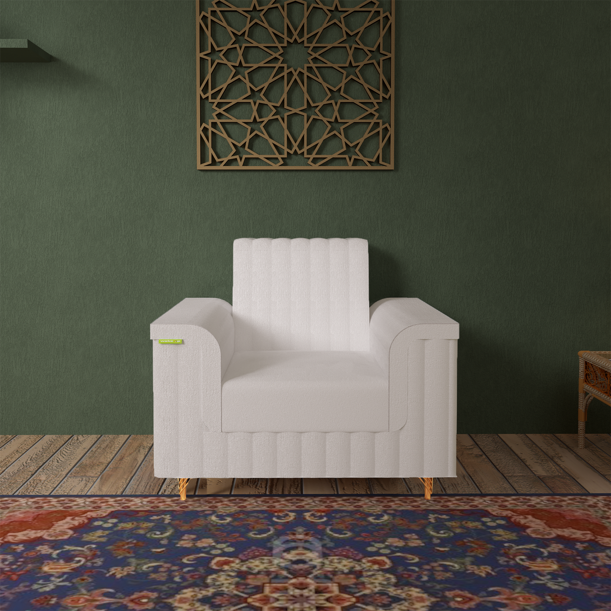 Vista Sofa in White Colour