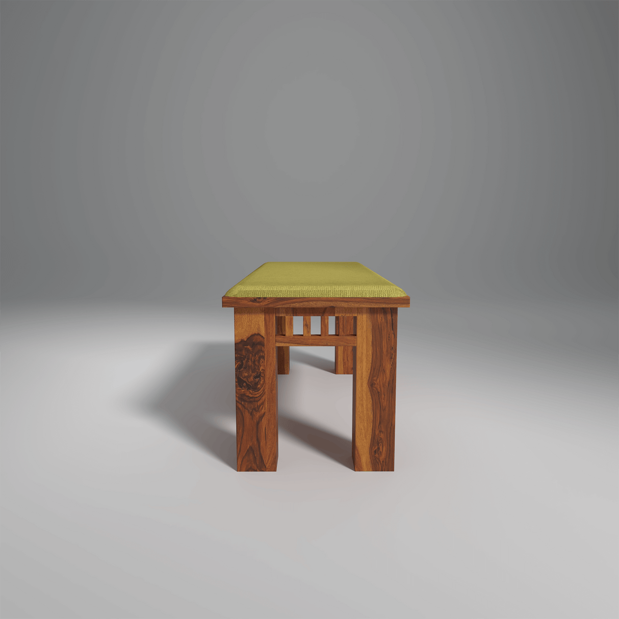 Axel Sheesham Wood Dining Table Set (6 seater) In Light Honey