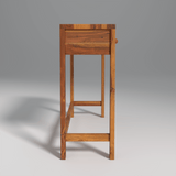 Alpha Sheesham Wood Console In Light Honey