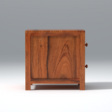 Lofted Sheesham Wood Bedside In Maharani color