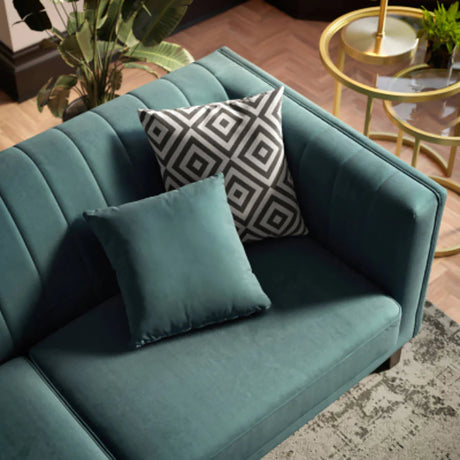 Inviting 3 Seater Sofa in Teal colour