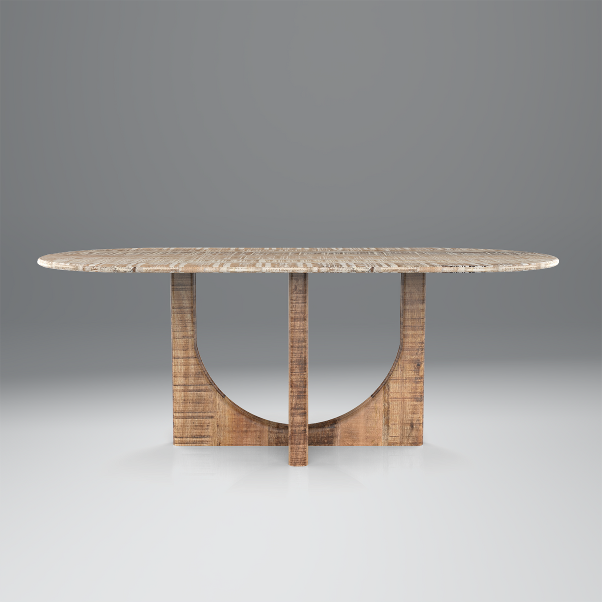 Careme Feast Dining Table 4 Seater in Mango Wood