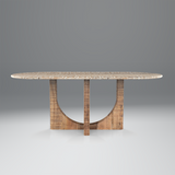 Careme Feast Dining Table 4 Seater in Mango Wood